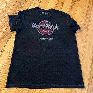 Hard Rock Cafe Louisville Black and Red Tee